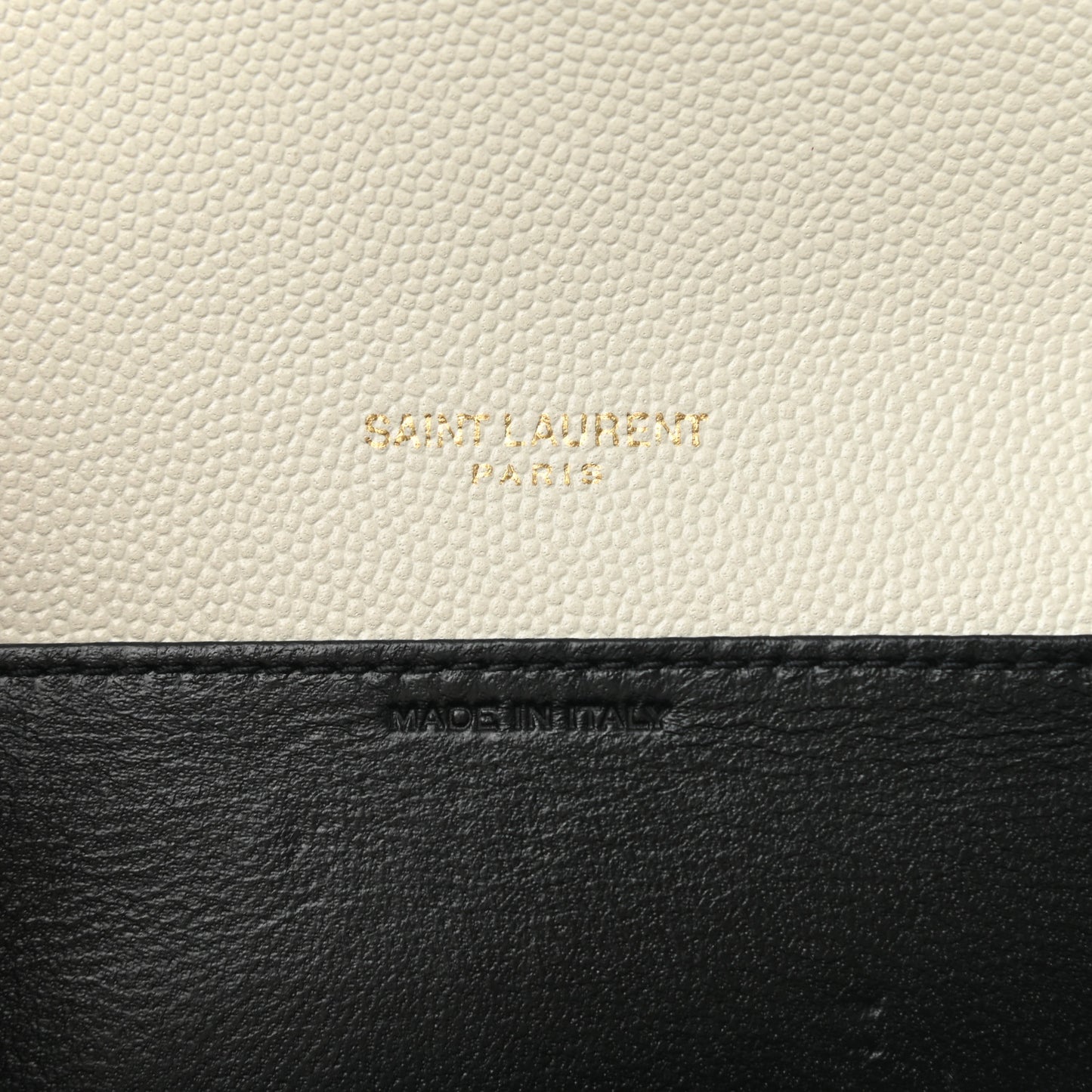 Grain De Poudre Monogram Uptown Chain Wallet Crema Soft