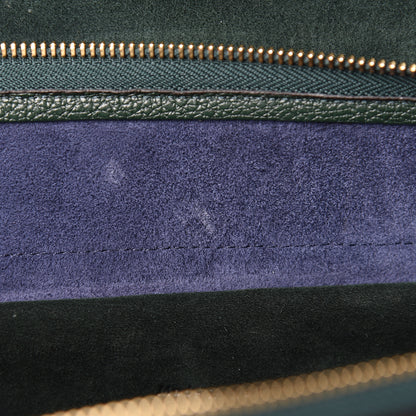 Celine Goatskin Smooth Calfskin Mini Belt Bag Dark Green 10 of 15