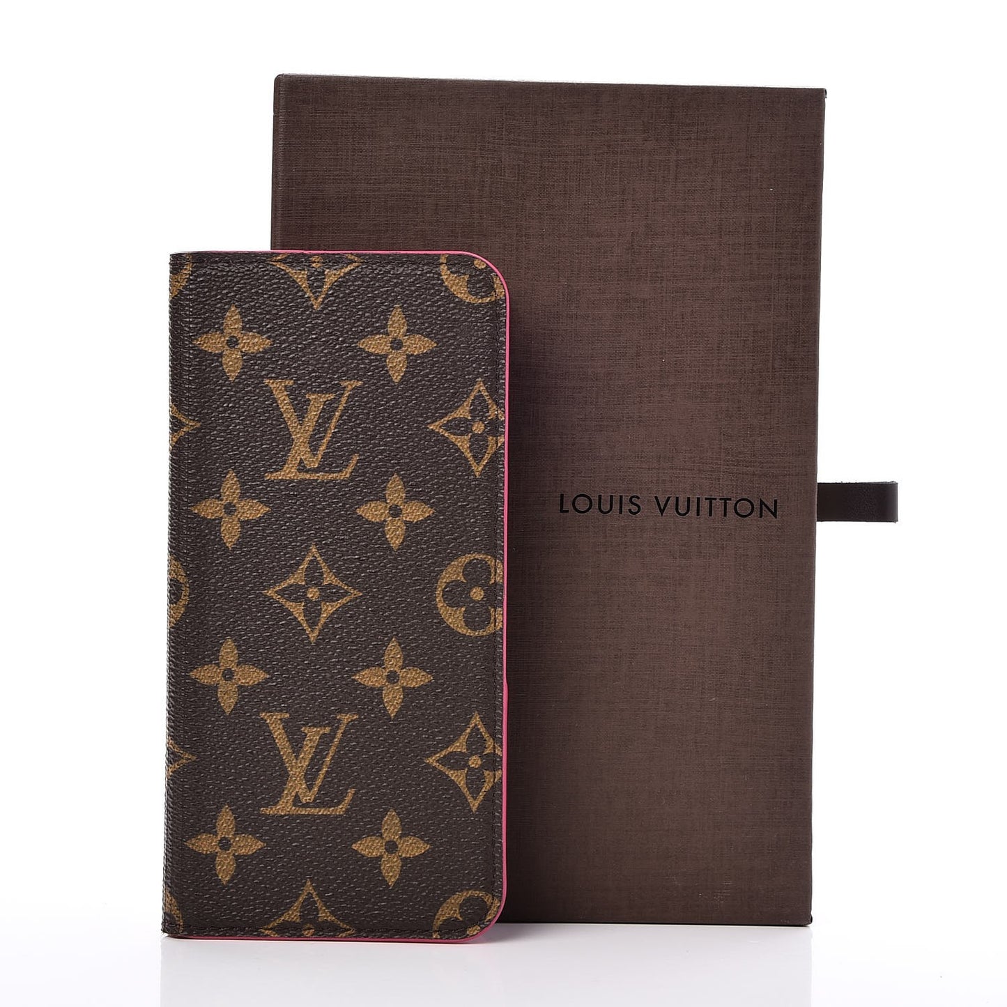 Monogram iPhone 6 Plus Folio Case Pink