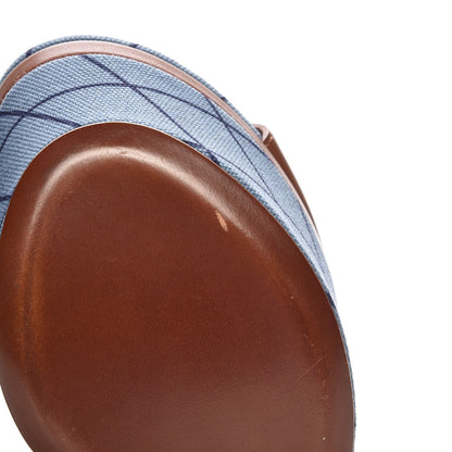 Louis Vuitton Denim Malletage Blossom Sandal 39 8 of 10