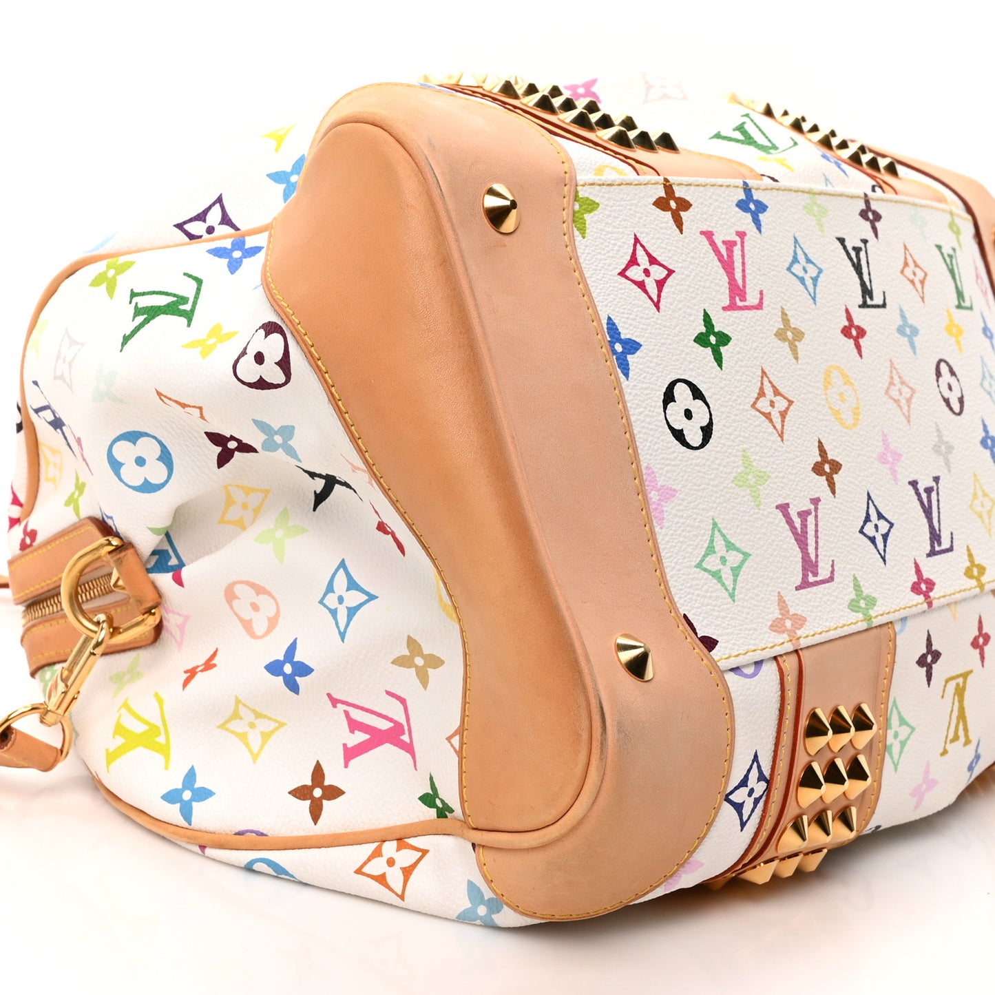 Monogram Multicolor Courtney GM White
