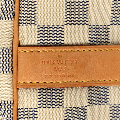 Louis Vuitton Damier Azur Keepall Bandouliere 55 6 of 15