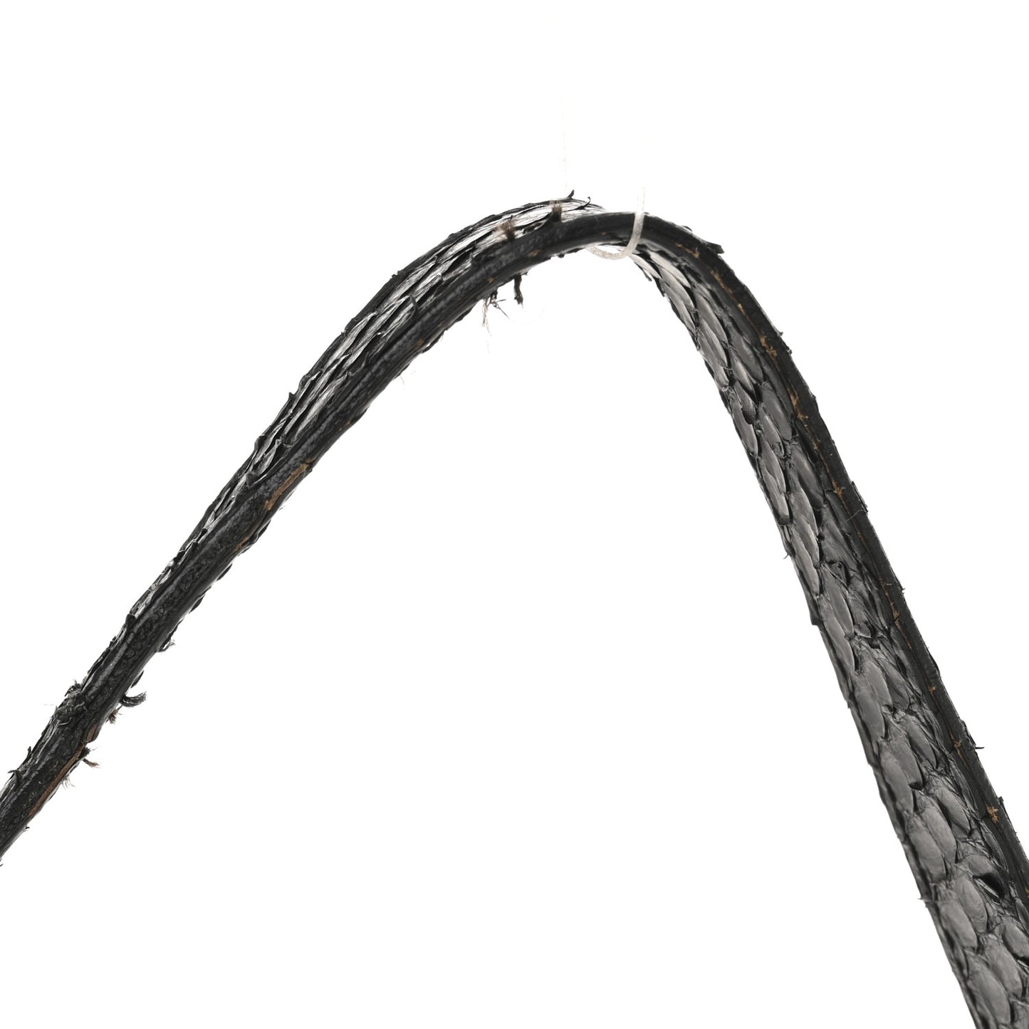 Snakeskin Baguette Black