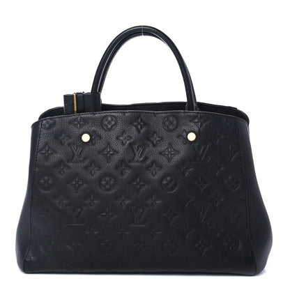 Louis Vuitton Empreinte Montaigne MM Black 1 of 4