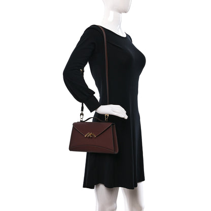 Moynat Carat Calfskin Gabrielle Clutch Tonka 2 of 9