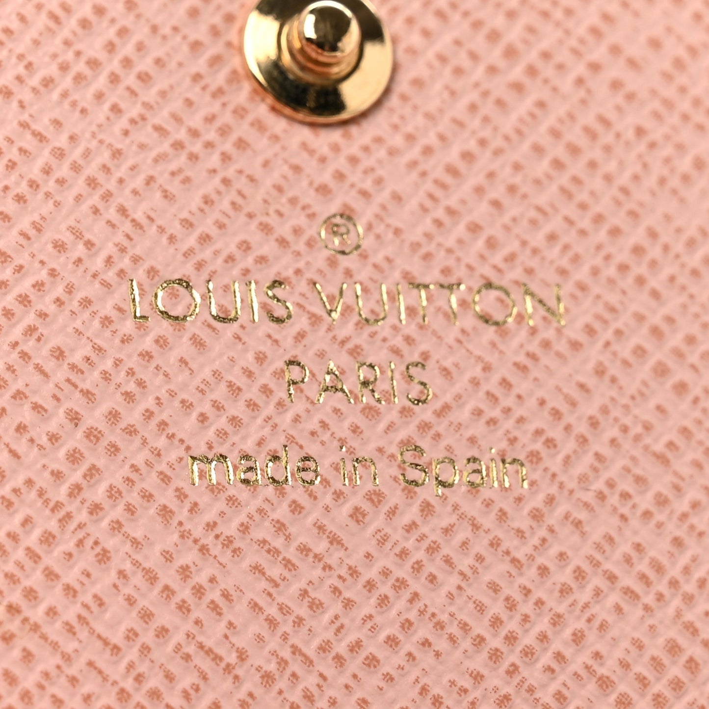 Monogram Rosalie Coin Purse Rose Ballerine
