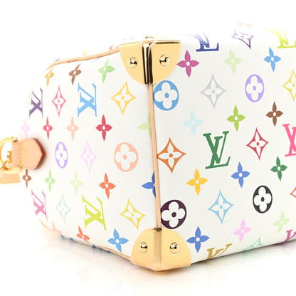 Louis Vuitton LV X TM Monogram Multicolor Speedy Bandouliere 25 White 8 of 10