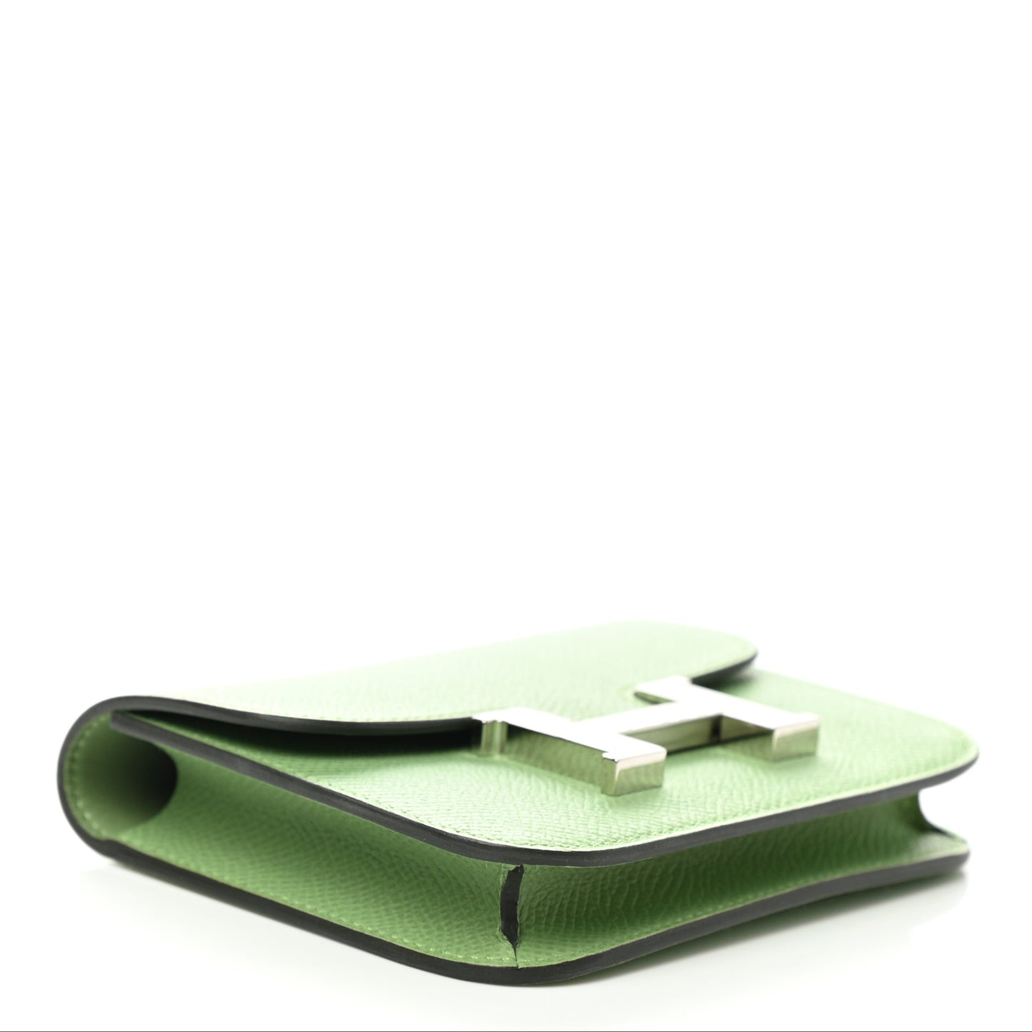 Epsom Constance Slim Wallet Vert Criquet