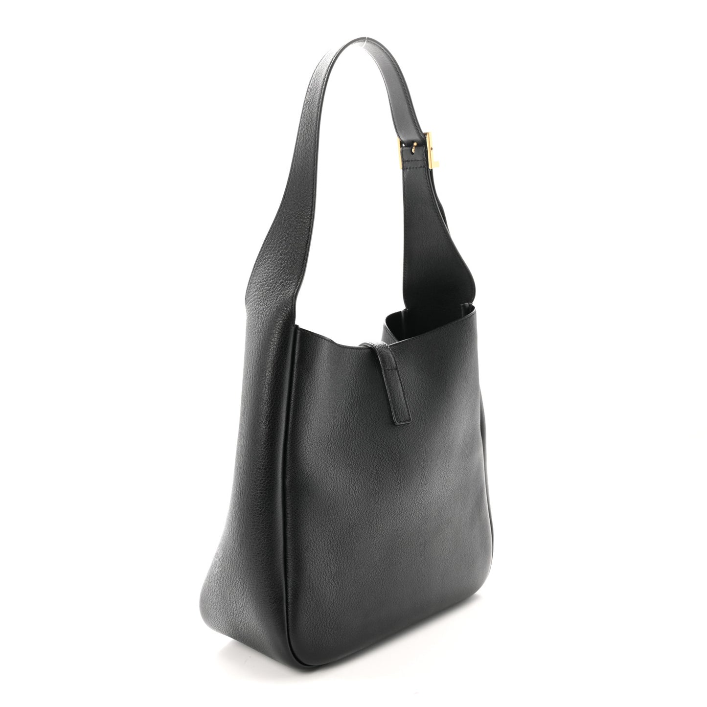Smooth Calfskin Small Le 5 A 7 Soft Hobo Black