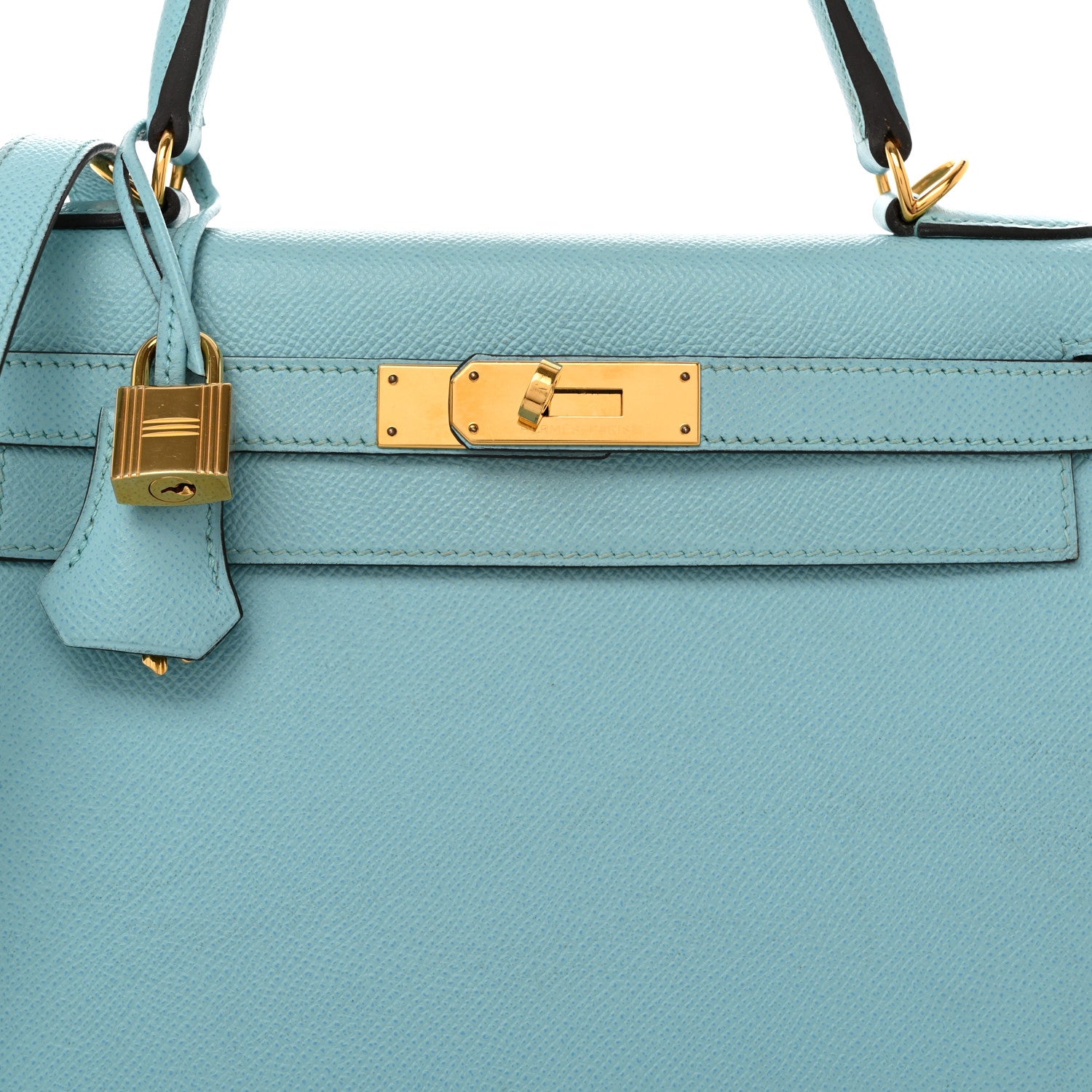 Hermes Epsom Kelly Sellier 28 Bleu Atoll 8 of 21