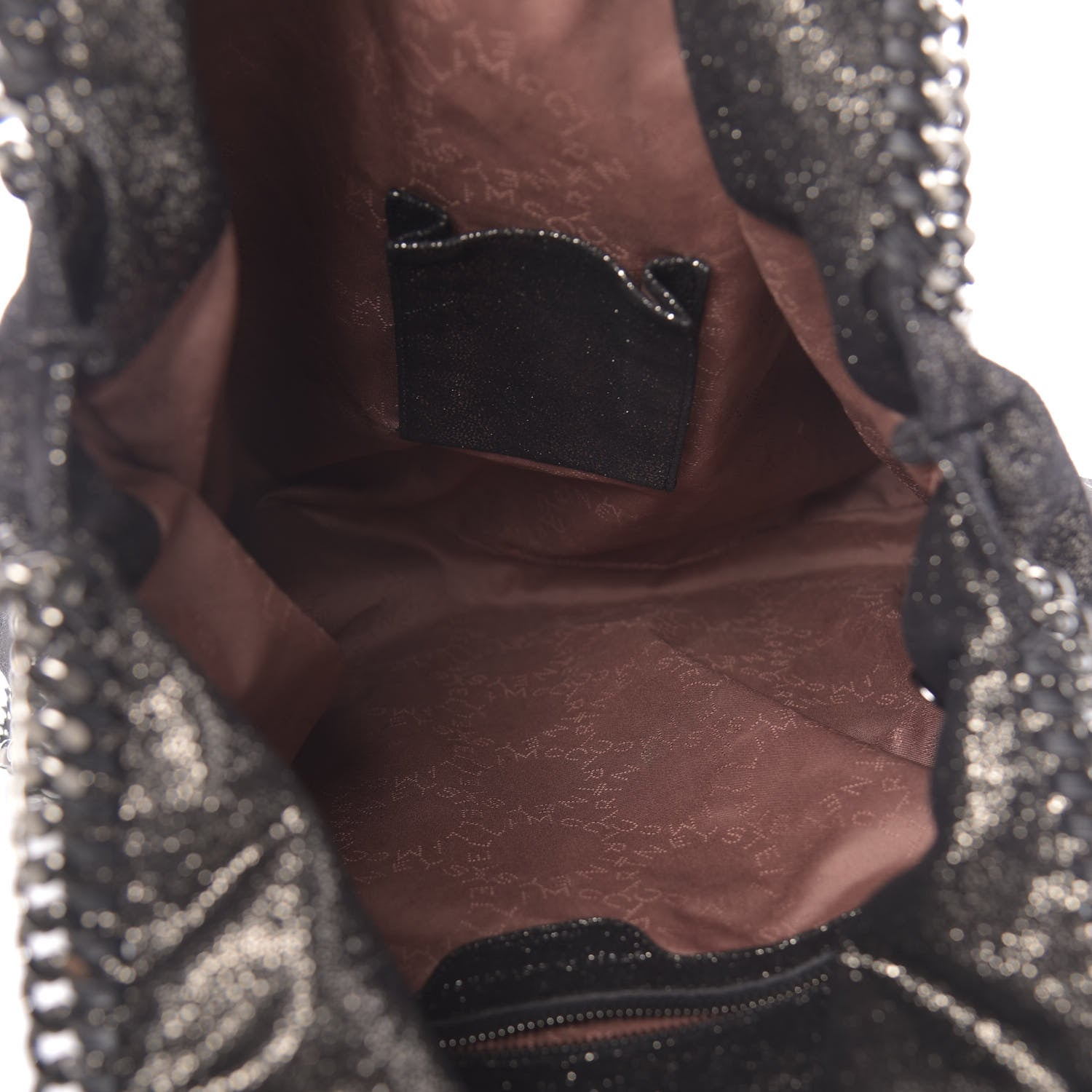 Stella McCartney Shaggy Deer Big Falabella Tote Black 5 of 10