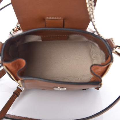 Chloe Suede Calfskin Mini Faye Backpack Tan 6 of 14