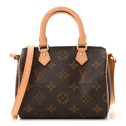 Louis Vuitton LOUIS VUITTON Monogram Nano Speedy 1 of 10