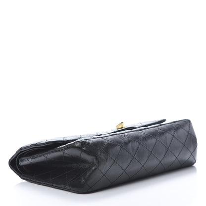 Chanel Aged Calfskin Quilted 2.55 Reissue 225 Flap Black 4 of 14