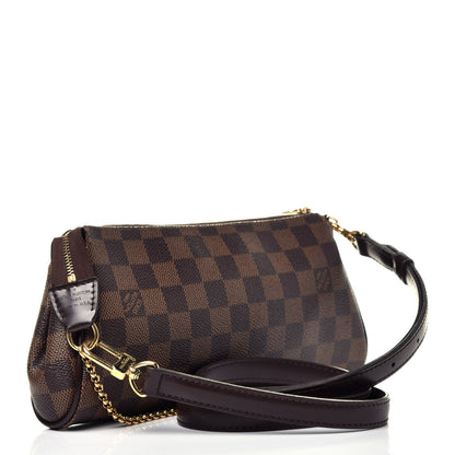 Louis Vuitton Damier Ebene Eva Clutch 3 of 8
