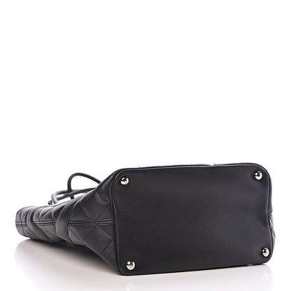 Chanel Calfskin Quilted Medium Cambon Tote Black 4 of 14