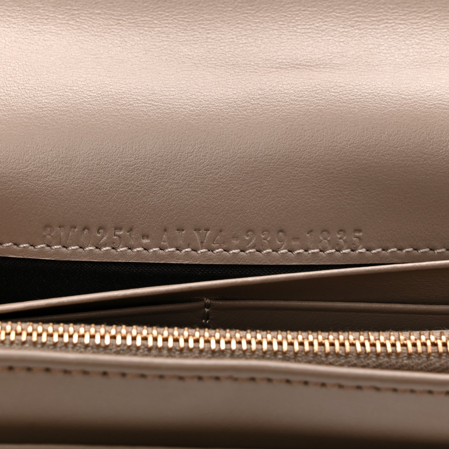 Fendi Vitello Cruise F is Fendi Continental Envelope Wallet Tortora 7 of 7