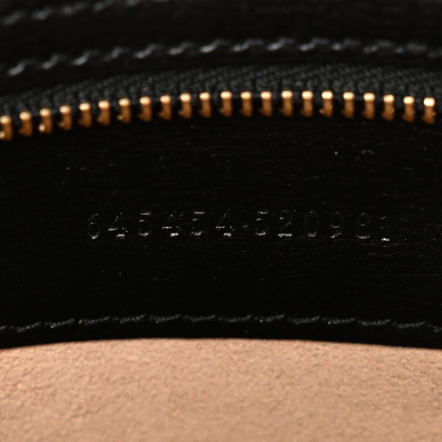 Gucci Textured Calfskin Small Horsebit 1955 Shoulder Bag Black 7 of 10
