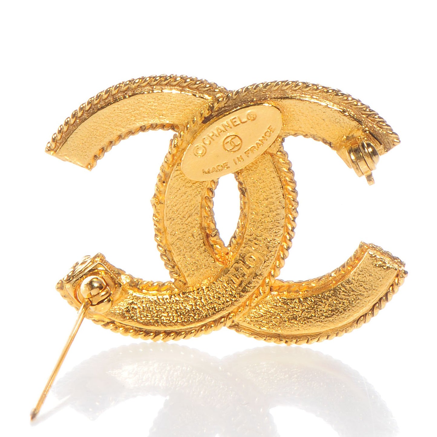 CC Brooch Gold