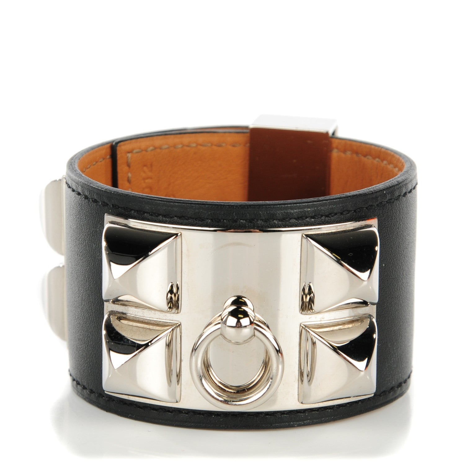 Hermes Chamonix Collier de Chien CDC Bracelet S Black 1 of 6
