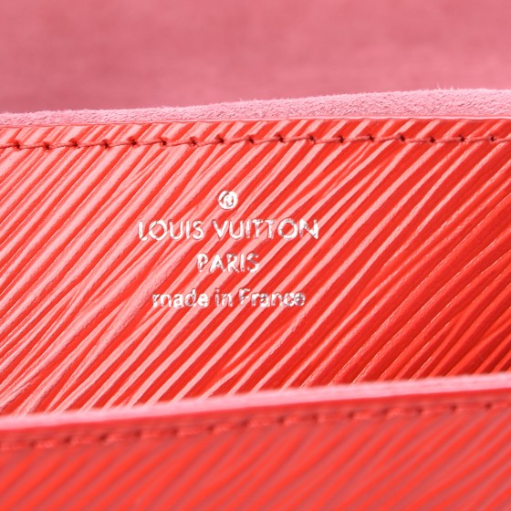 Louis Vuitton Epi Twist Shoulder Bag MM Coquelicot 7 of 15