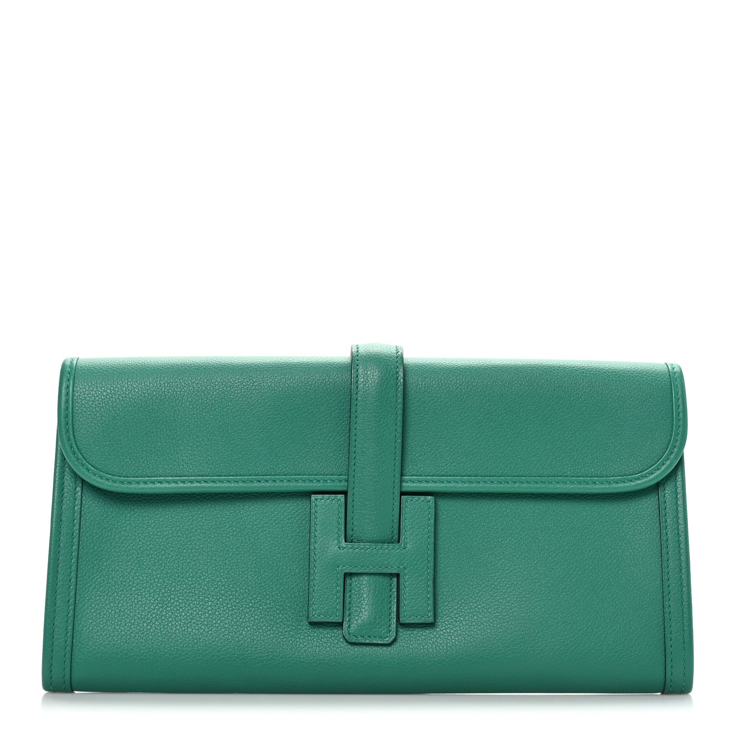 Hermes Evercolor Jige Elan 29 Clutch Vert Vertigo 1 of 9