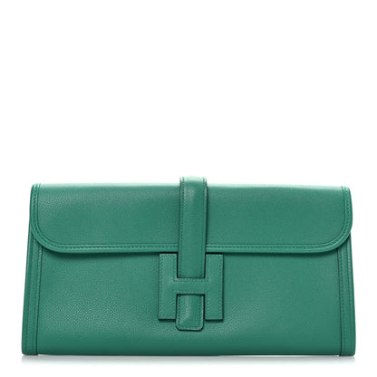 Hermes Evercolor Jige Elan 29 Clutch Vert Vertigo 1 of 9