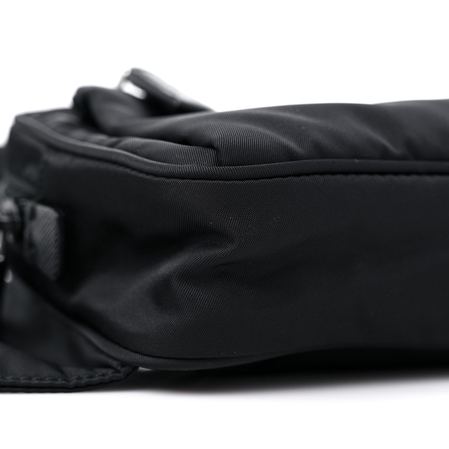 Prada Re-Nylon Saffiano Belt Bag Black 7 of 8