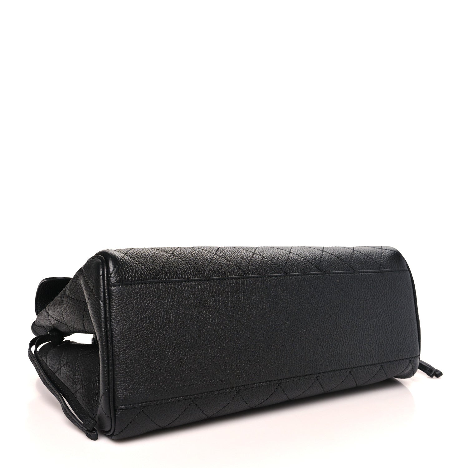 Chanel Grained Calfskin Stitched Urban Essentials Large Shopping Bag Black 4 of 11