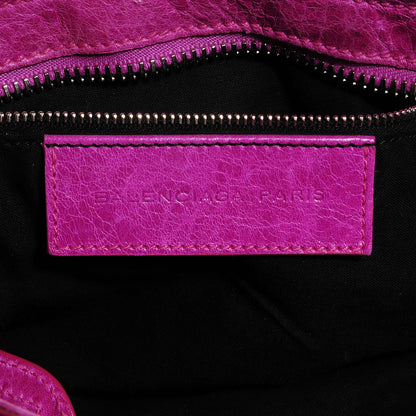 Balenciaga Agneau Giant 21 Silver Hardware Part Time Magenta 10 of 14