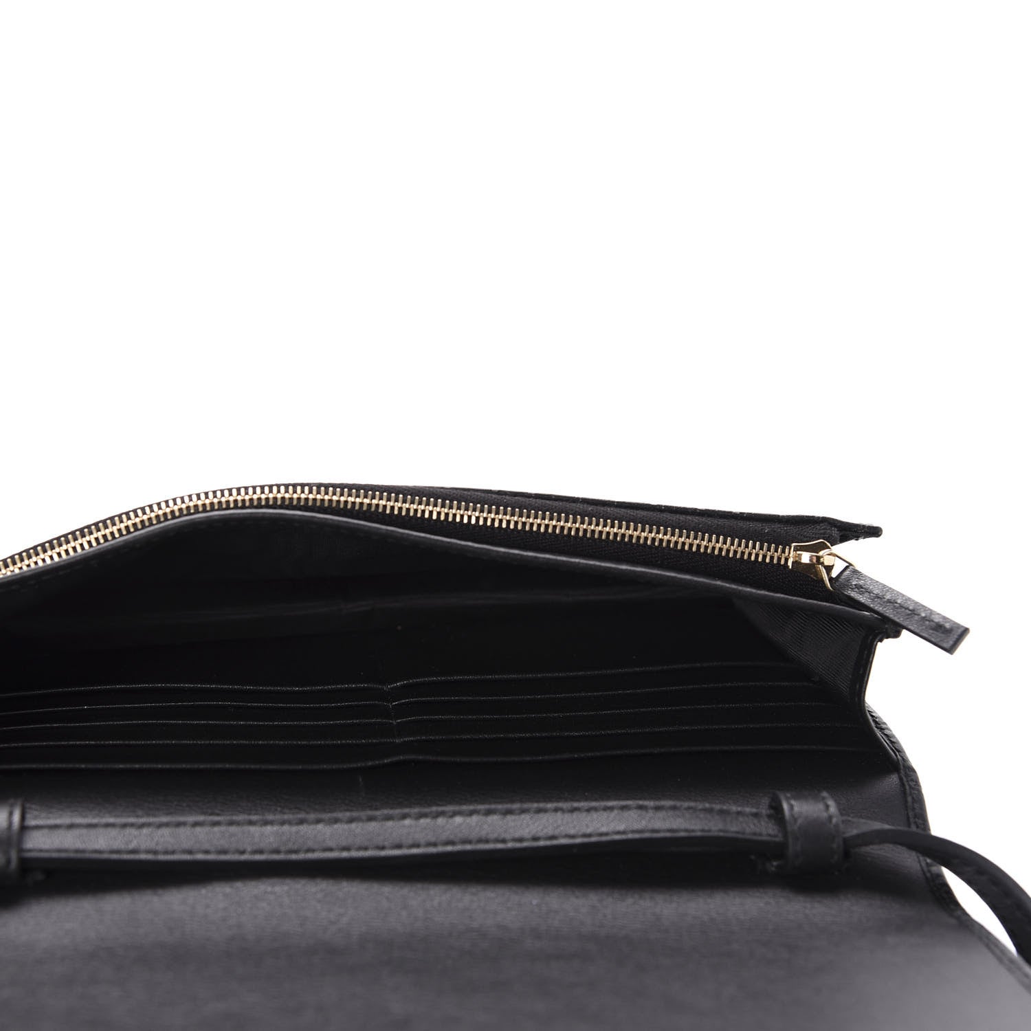 Gucci Microguccissima Crossbody Wallet Black 5 of 10