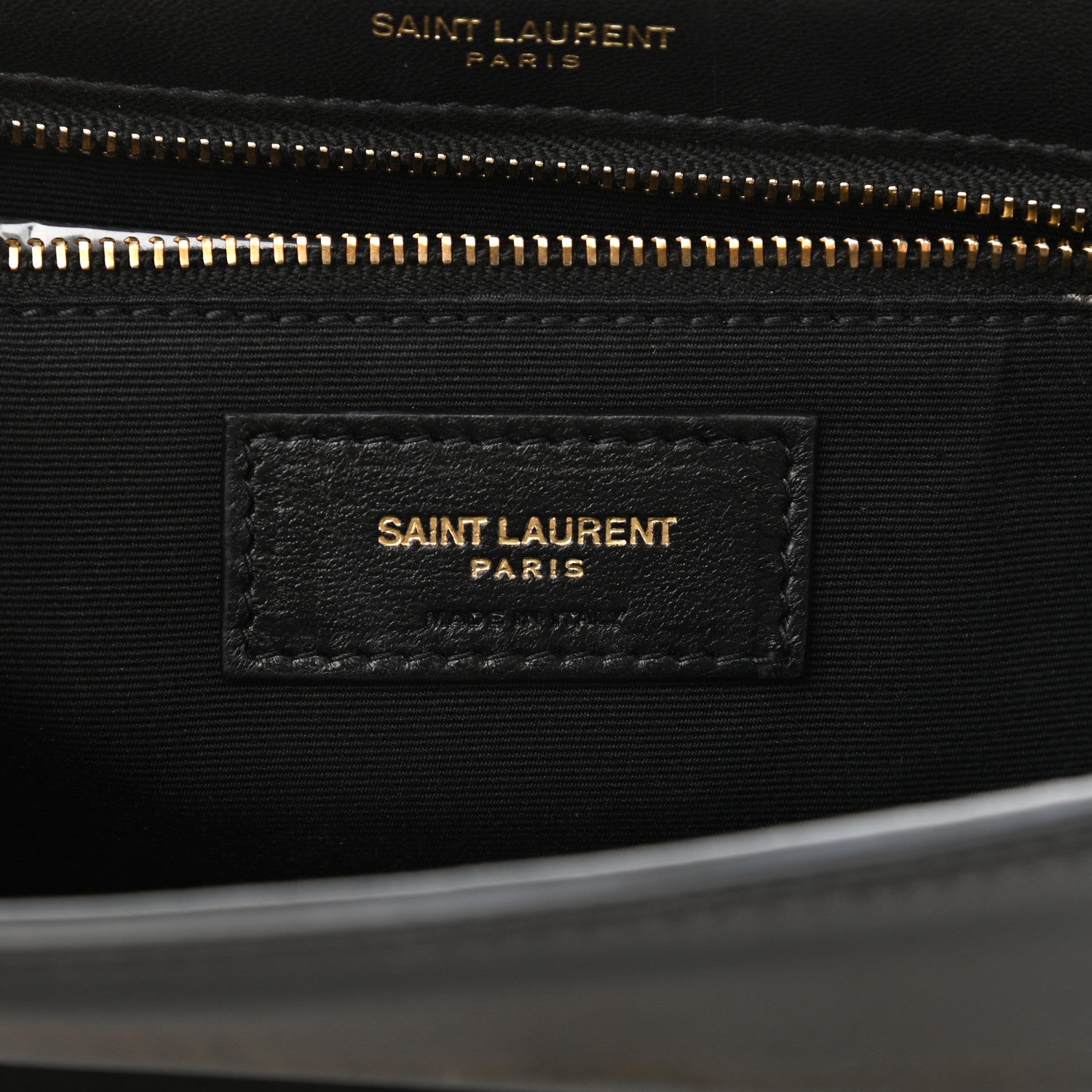 Saint Laurent Lambskin Monogram Tassel Kate 99 Black 6 of 15