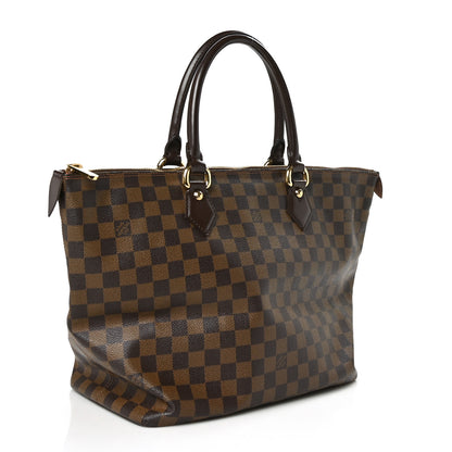 Louis Vuitton Damier Ebene Saleya MM 5 of 10
