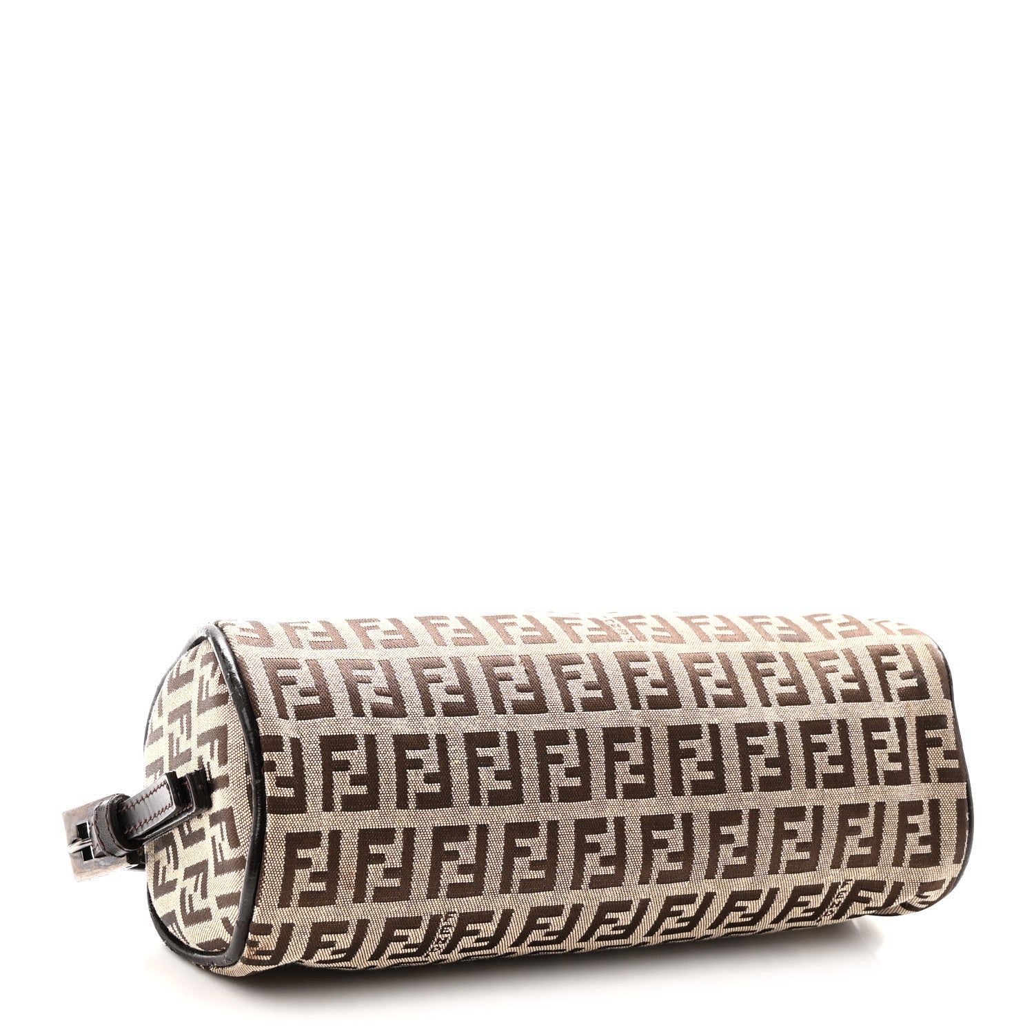 Fendi Zucchino Pochette Dark Brown 4 of 9