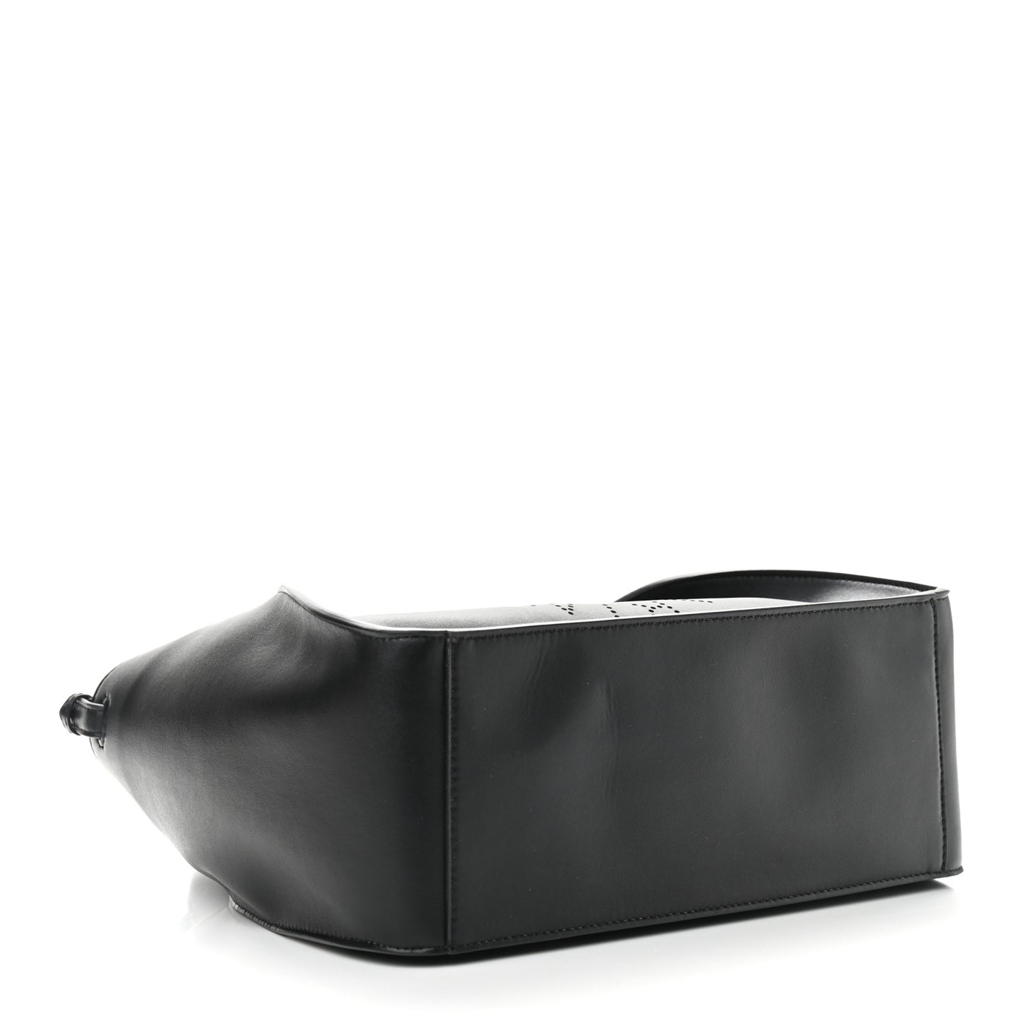 Eco Alter Nappa East West Perforated Tote Black