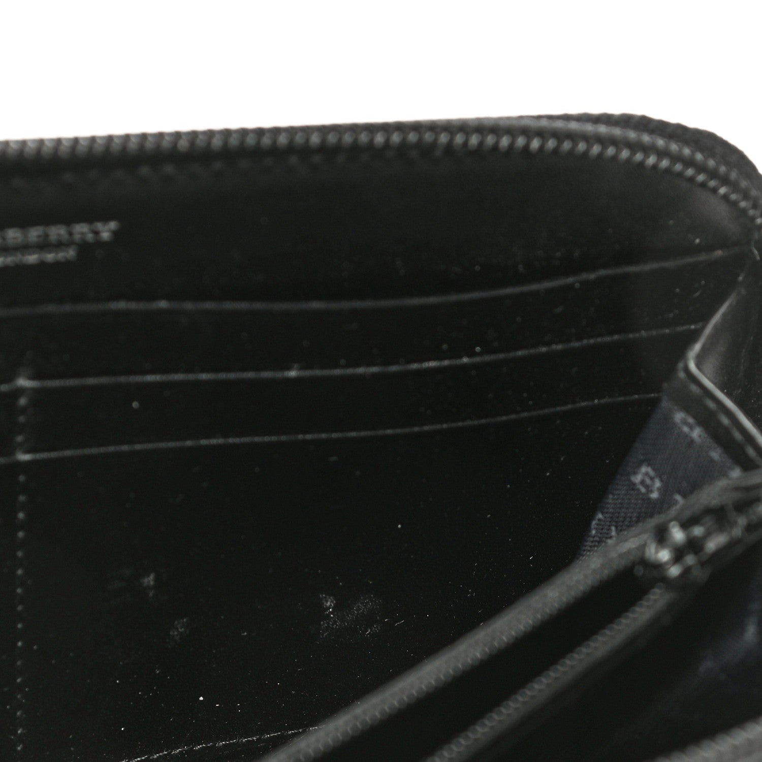 Burberry House Check Large Ziggy Zip Around Wallet Black 11 of 15
