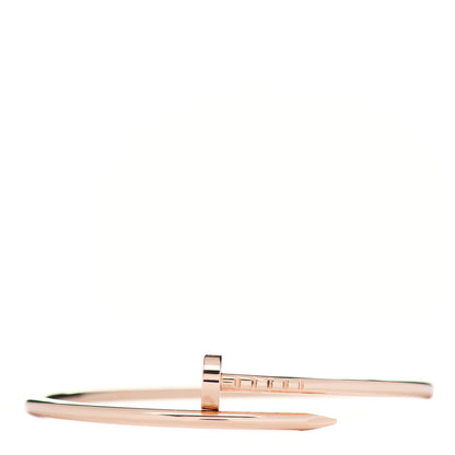 Cartier 18K Pink Gold Small Juste Un Clou Bracelet 15 1 of 5