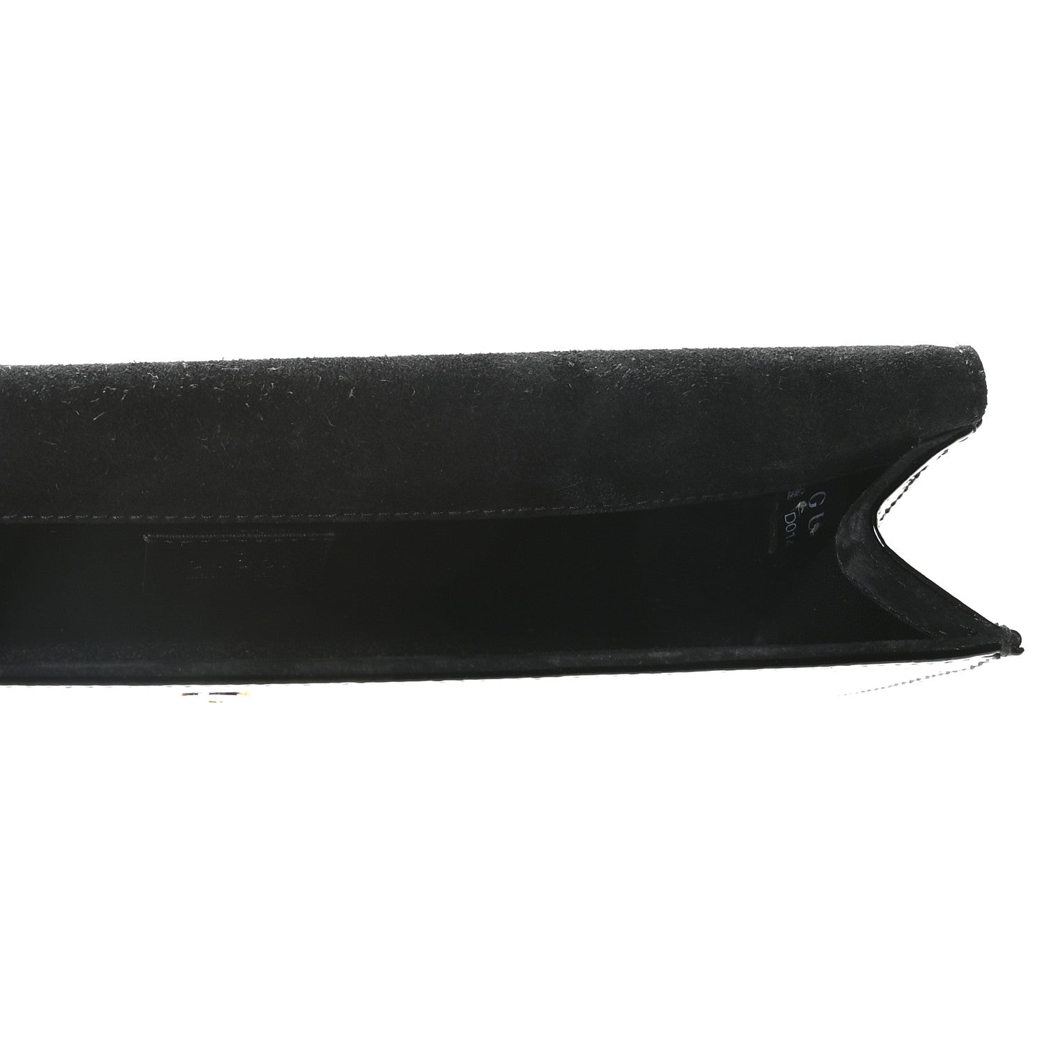 Gucci Patent Microguccissima Small Broadway Clutch Black 6 of 9