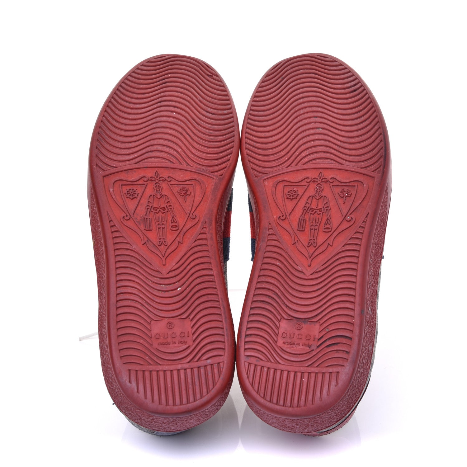 Gucci GG Supreme Monogram Ayers Mens New Ace Low-Top Sneaker 8.5 Beige Red 6 of 10