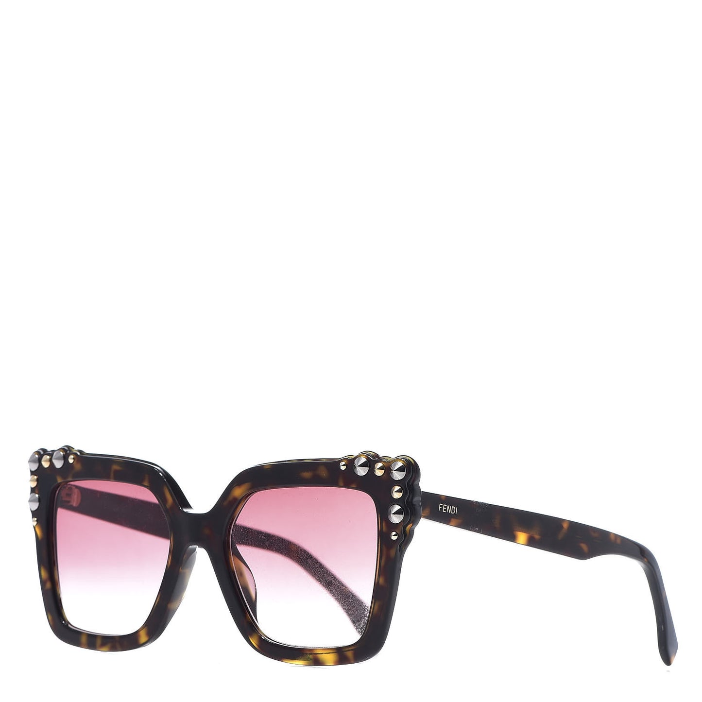 Studded Can Eye Sunglasses FF 0260/S Havana