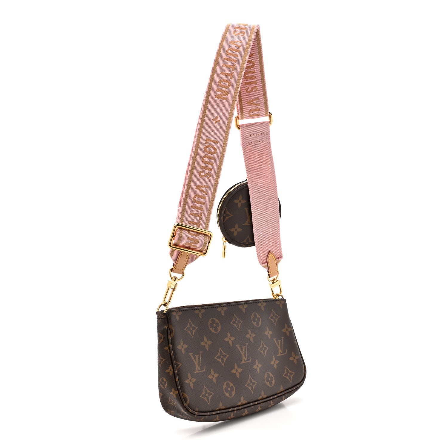 Louis Vuitton Monogram Multi Pochette Accessories Rose Clair 3 of 10