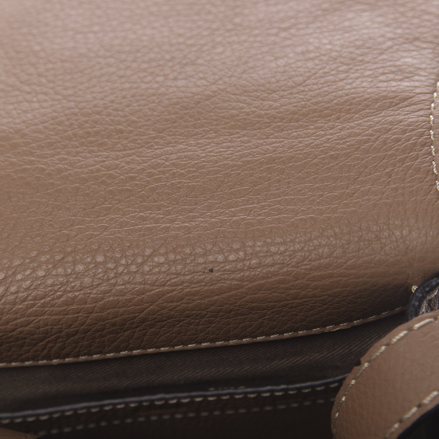 Calfskin Mini Marcie Round Crossbody Bag Nut
