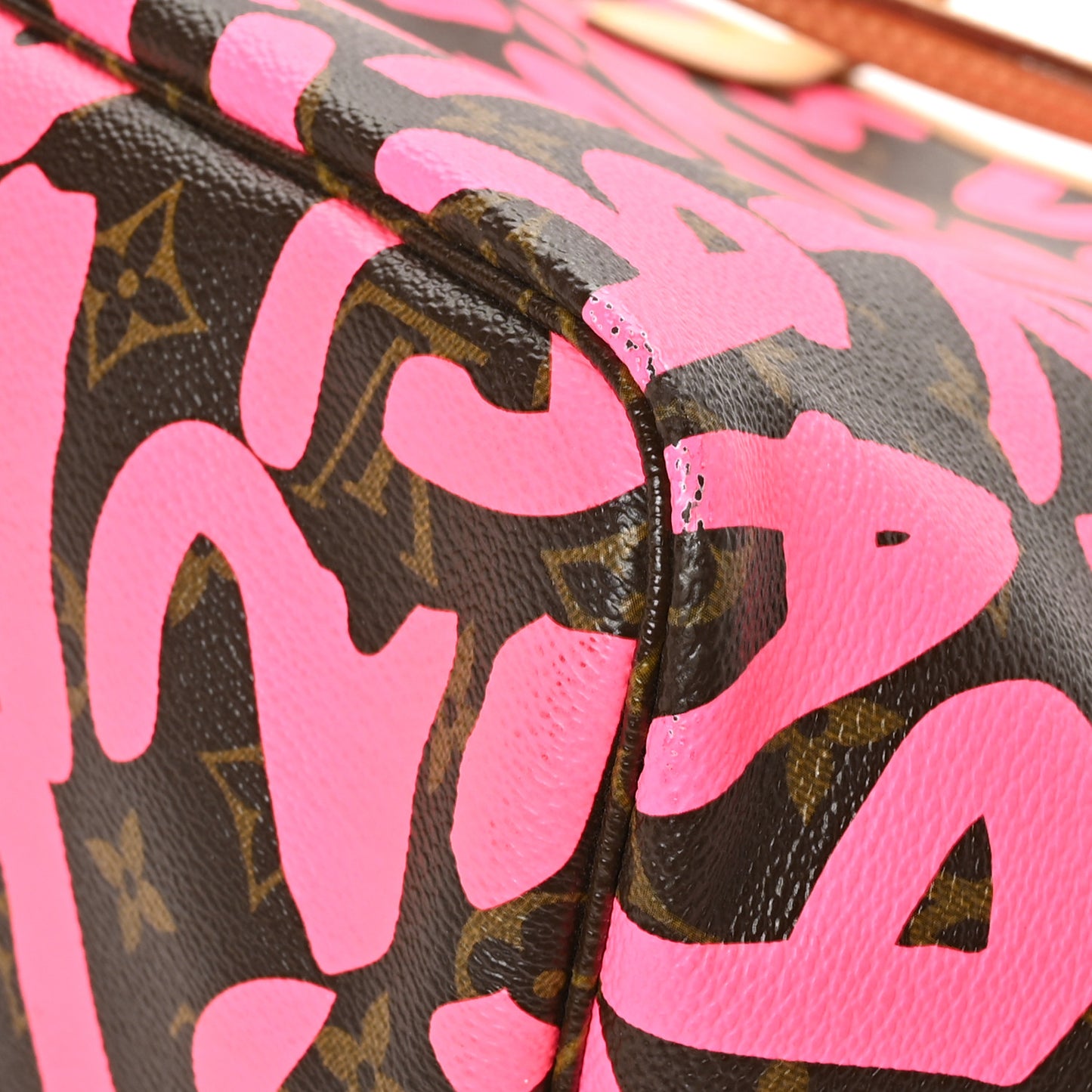 Monogram Graffiti Neverfull GM Fuchsia