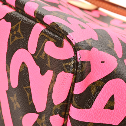 Louis Vuitton Monogram Graffiti Neverfull GM Fuchsia 11 of 12