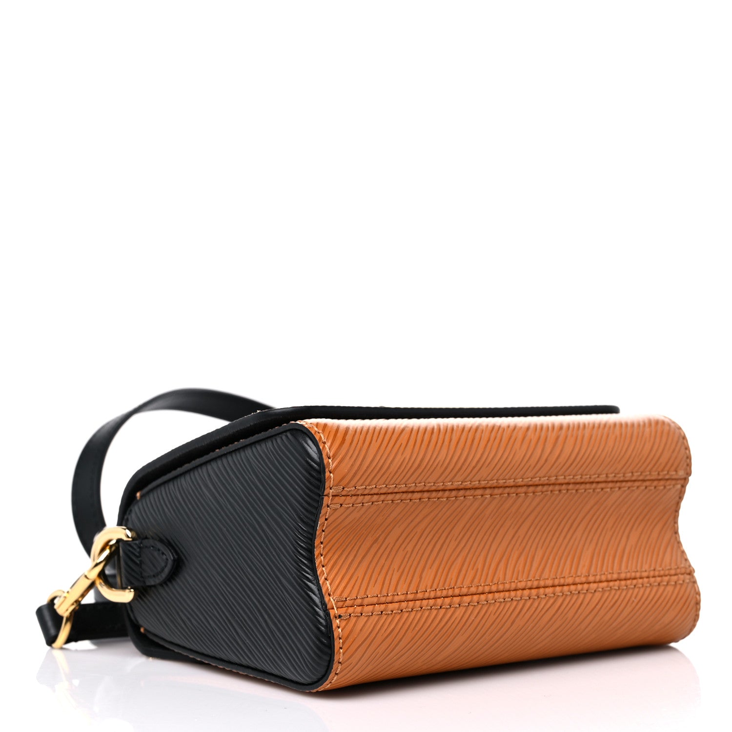 Louis Vuitton Epi Crafty Twist Shoulder Bag Mini Caramel 5 of 10