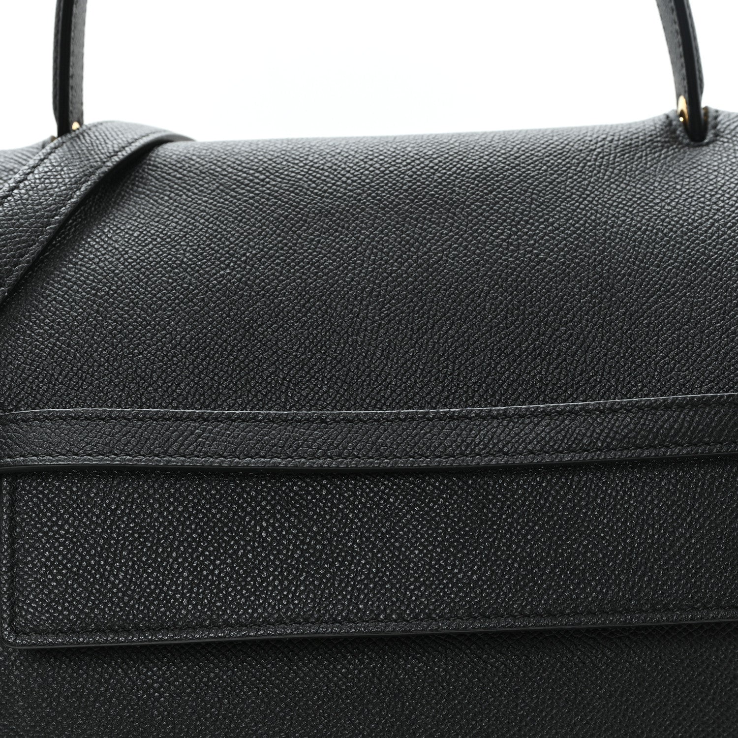 Celine Grained Calfskin Mini Belt Bag Black 7 of 10