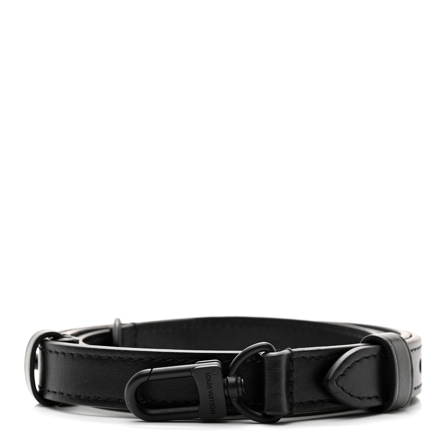 Calfskin 16mm Adjustable Shoulder Strap Black