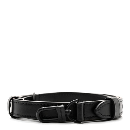 Louis Vuitton Calfskin 16mm Adjustable Shoulder Strap Black 1 of 4
