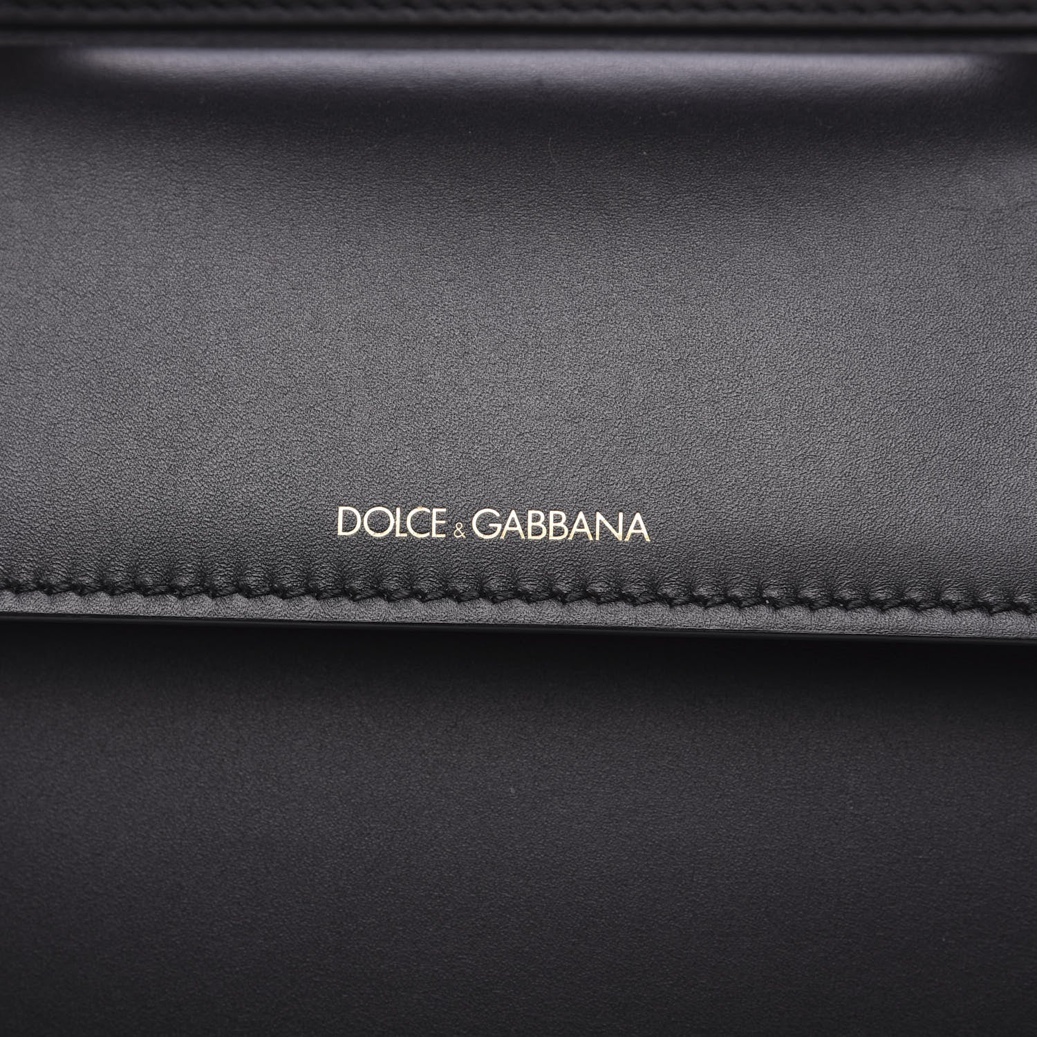 Dolce & Gabbana Vitello Morbido Large Sicily 58 Bag Black 5 of 8