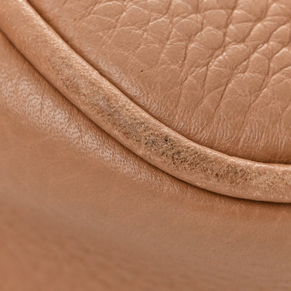 Gucci Pebbled Calfskin Small Soho Disco Bag Camelia 11 of 12